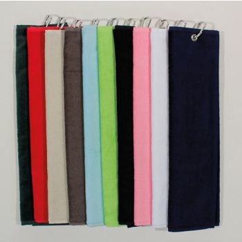 GOLFGEAR Tri Fold Velour Towel