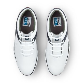 FootJoy Pro/SL Mens - White/Navy/Red-2