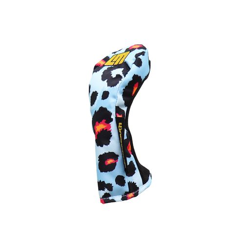 Loudmouth Headcover Hybrid Neon Cheetah Blue