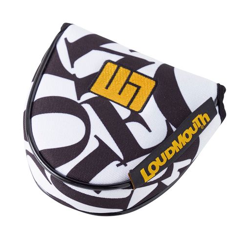Loudmouth Mallet Putter Cover 2023 Alphabet Soup