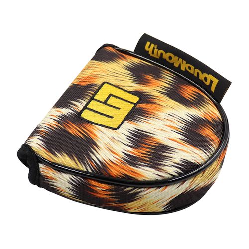 Loudmouth Mallet Putter Cover 2023 Fuzzy Leopard