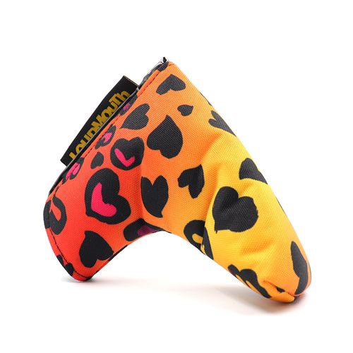 Loudmouth Blade Putter Cover 2024 Cheetah Hearts (PE)