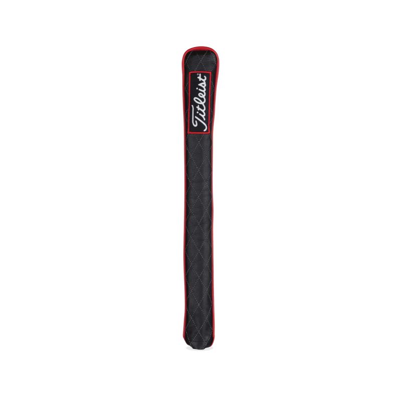 Titleist Training Sticks Jet Black Leather Headcovers