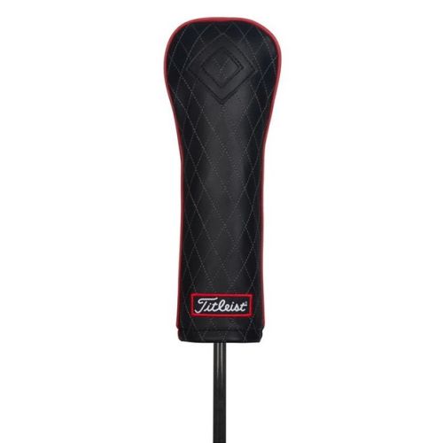 Titleist Jet Black Leather Fairway Wood Headcover