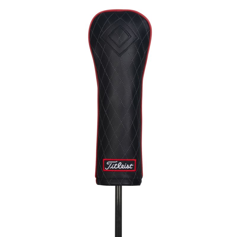 Titleist Jet Black Leather Fairway Wood Headcover